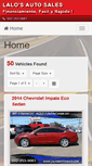 Mobile Screenshot of lalosautosales.com